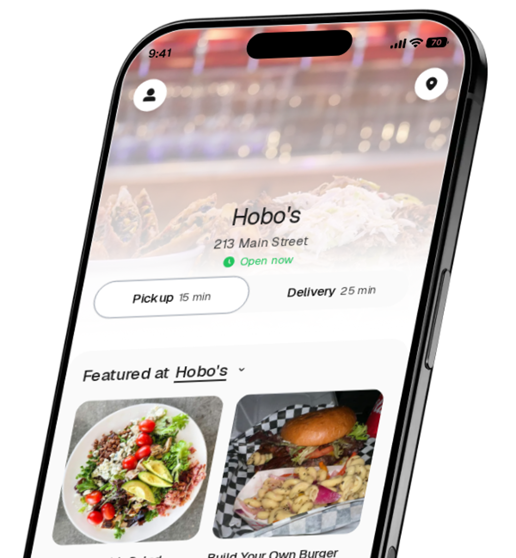 Hobo's app preview