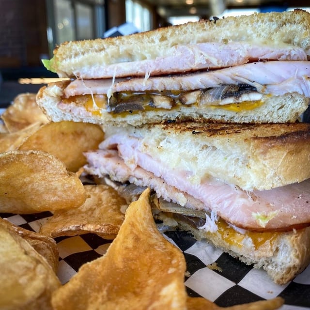 Turkey Melt Sandwich.