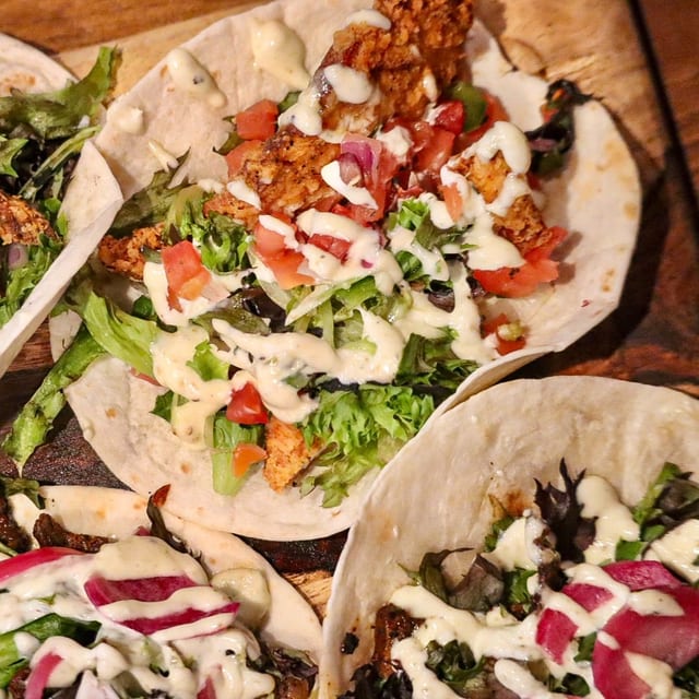 Chicken Tacos.