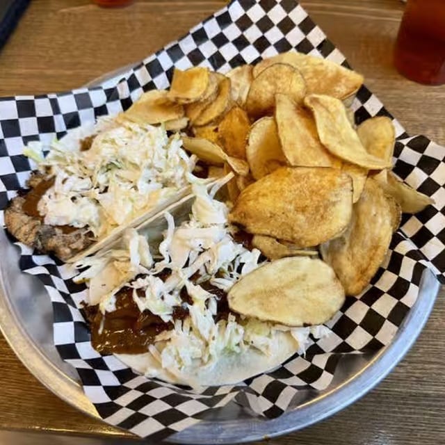 Pork Tacos.