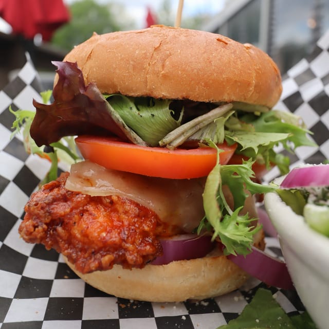 Honey Spiced Chicken Sandwich.