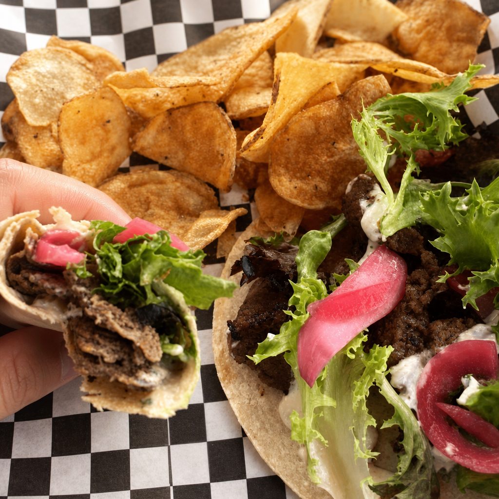 Steak Tacos.