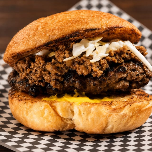 The Mack & Mack Burger | Carolina Burger.