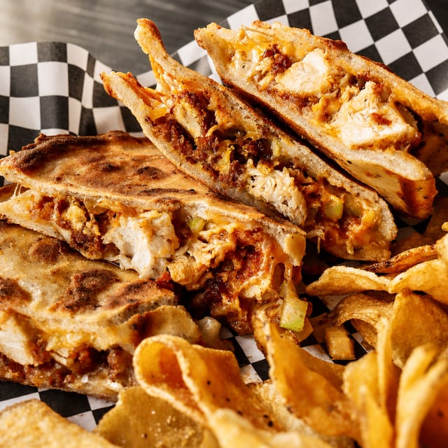 Buffalo Chicken Quesadilla.