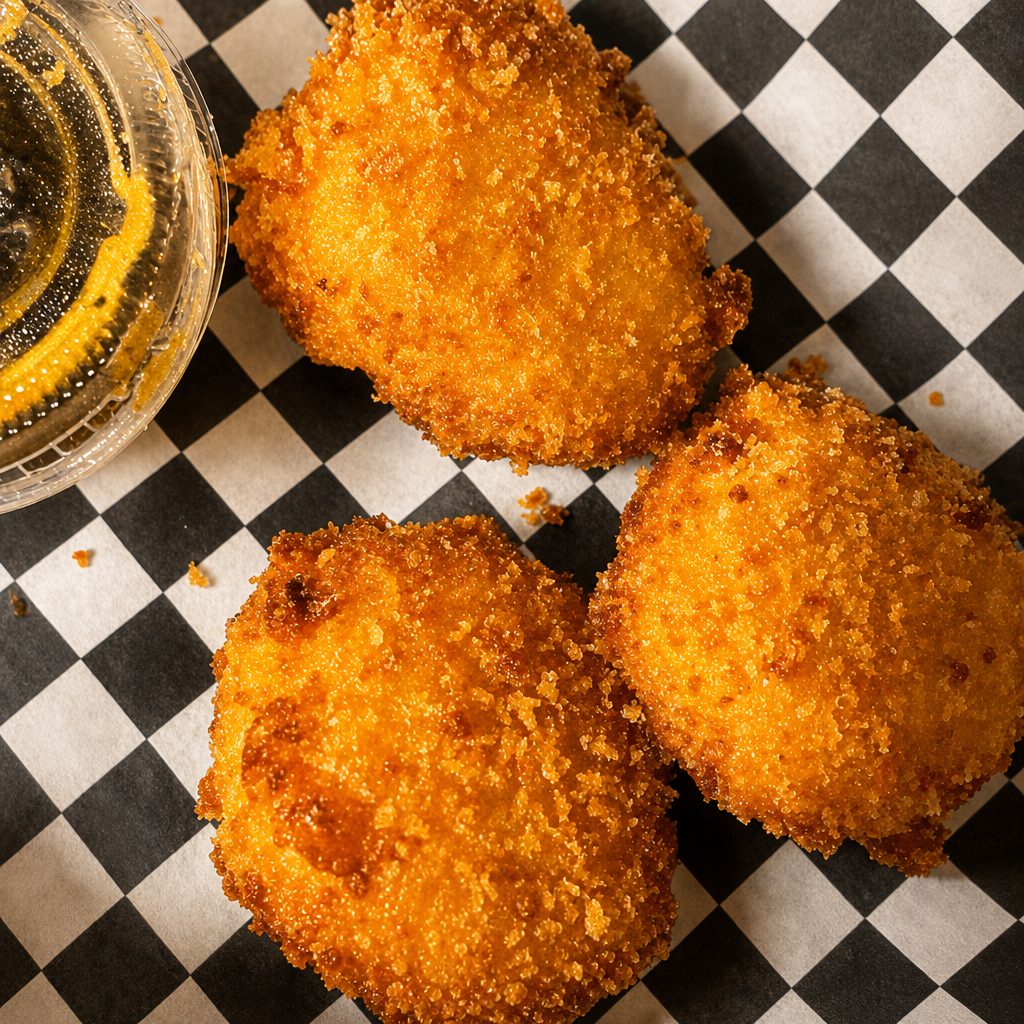 Pimento Cheese Fritters.