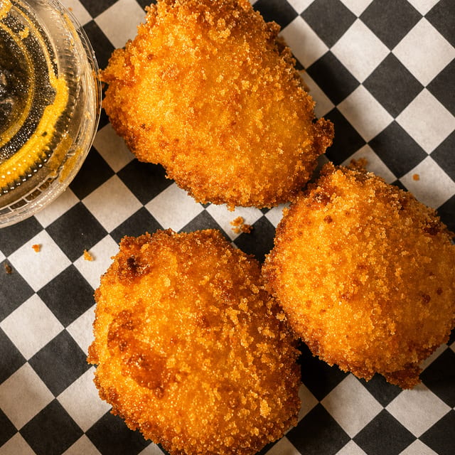 Pimento Cheese Fritters.