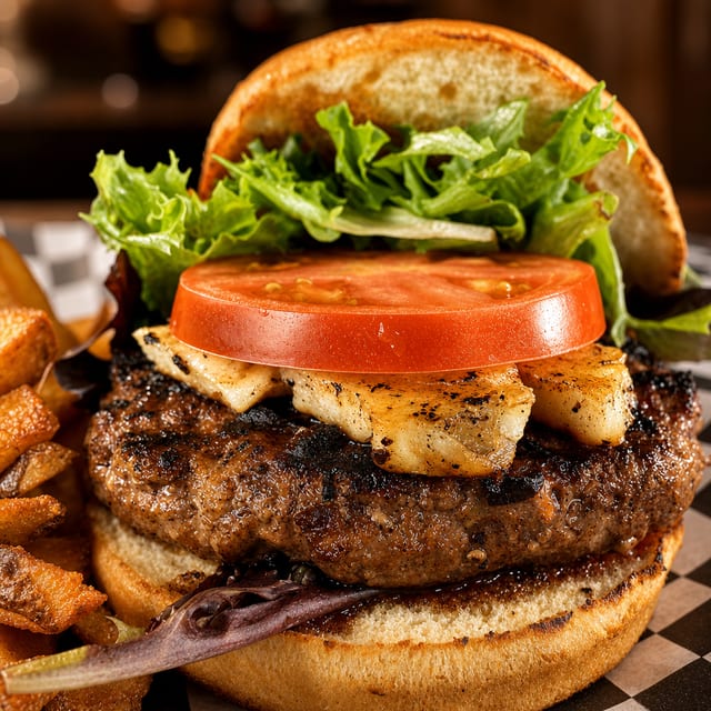 Island Express Burger.