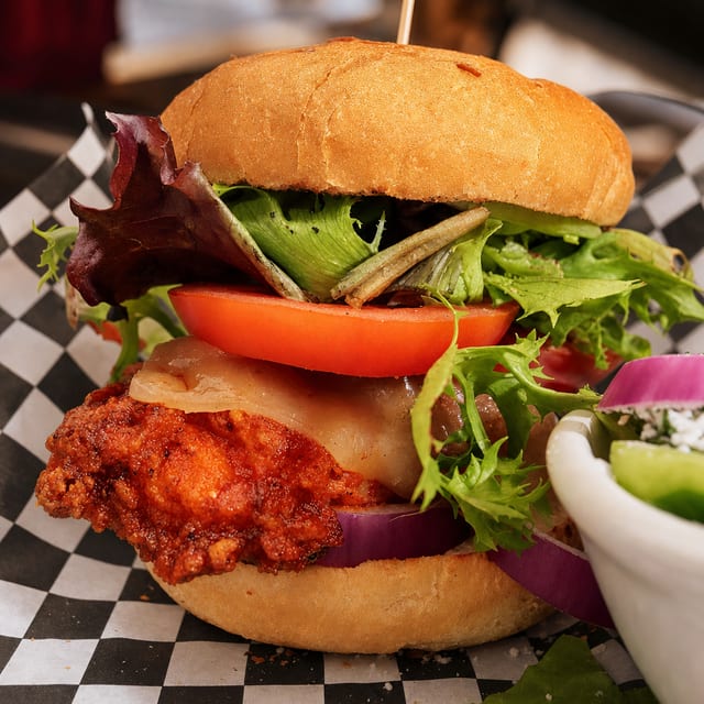 Honey Spiced Chicken Sandwich.