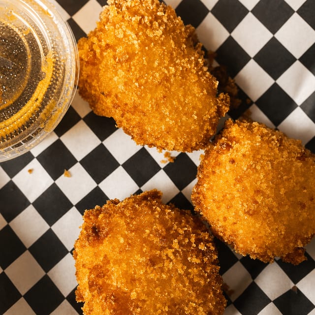Pimento Cheese Fritters.